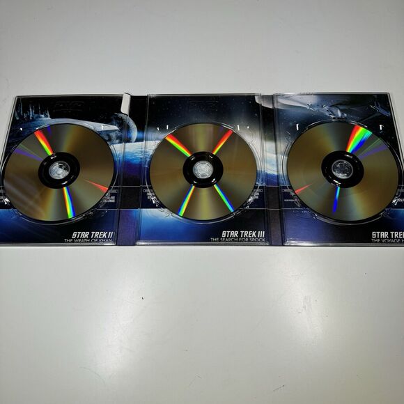 Star Trek: Motion Picture Trilogy (Domestic) - DVD - Very Good - Picture 4 of 4